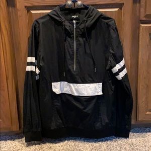 Forever 21 black quarter zip